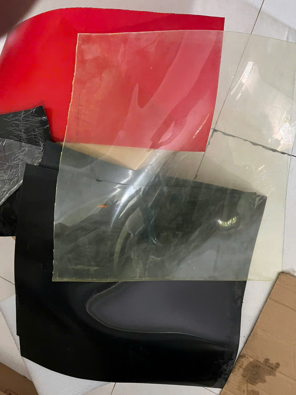 Tấm nhựa PU, Bảng PU đàn hồi hấp thụ lực chịu dầu