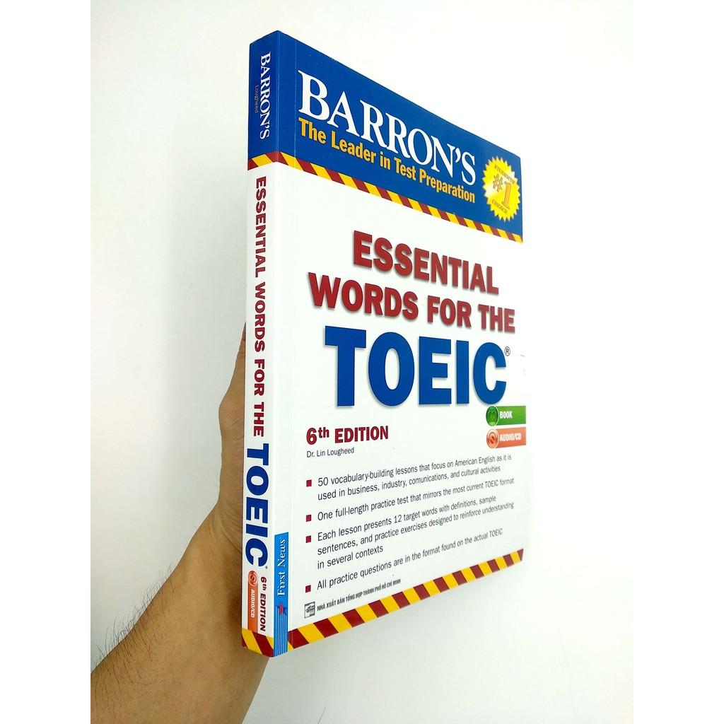 Sách - Barron's Essential Words For The TOEIC (6th Edition) - First News