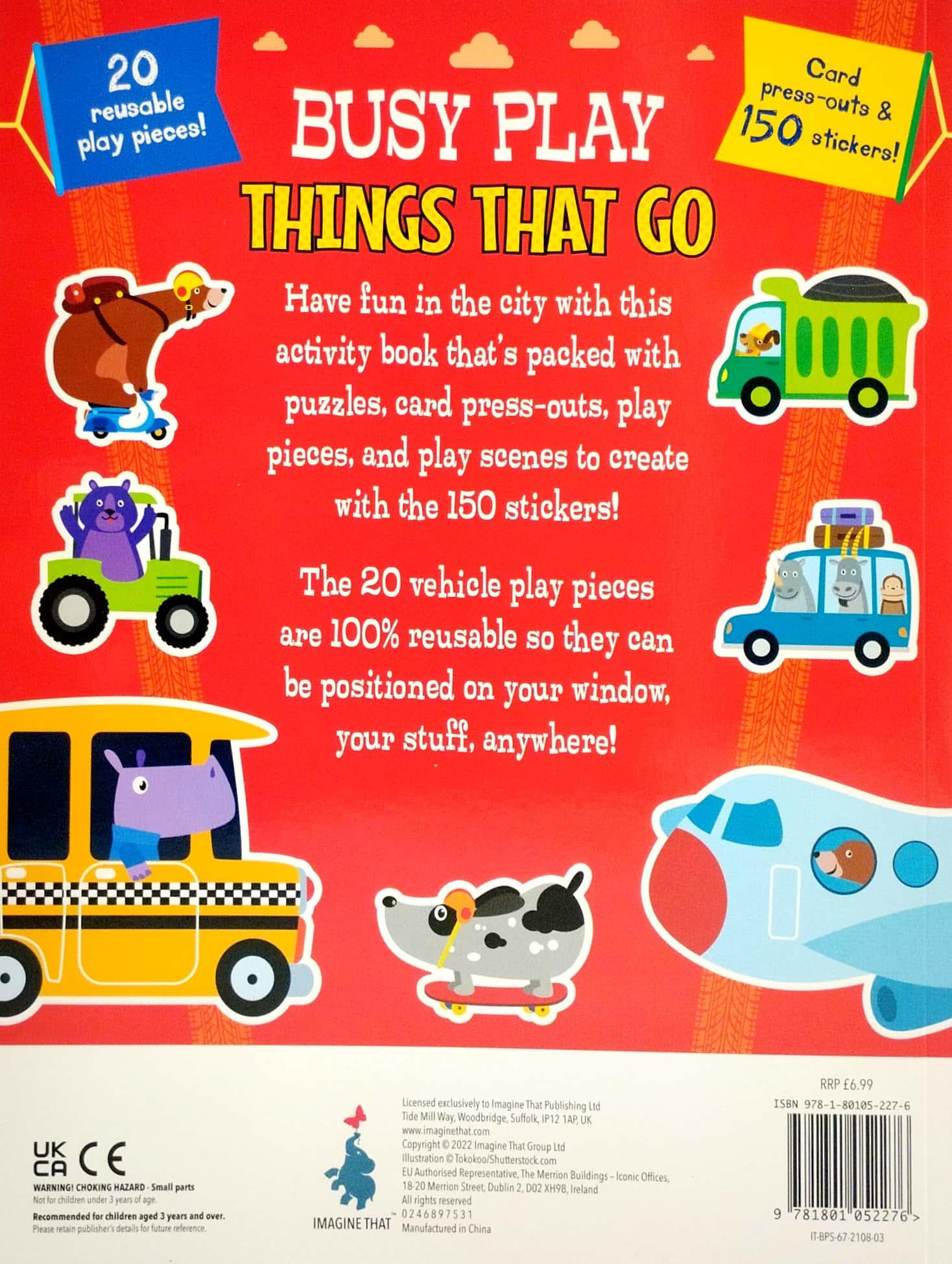 Busy Play Things That Go (Busy Play Activity Books)