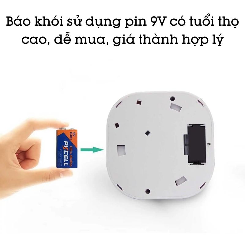 Bộ Chuông Báo Cháy Không Dây Exsmith ESKIT02