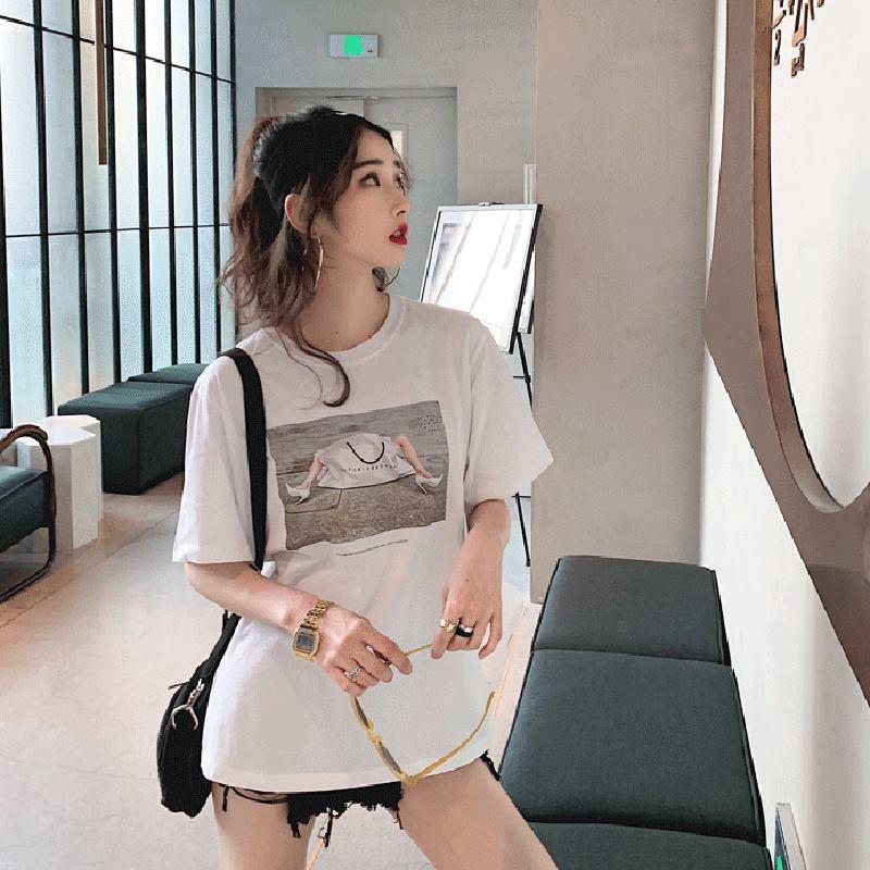 Áo Thun Nữ Cổ Tròn Ngắn Tay