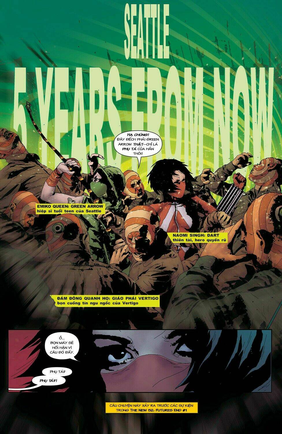 the new 52: futures end chapter 18.1 1