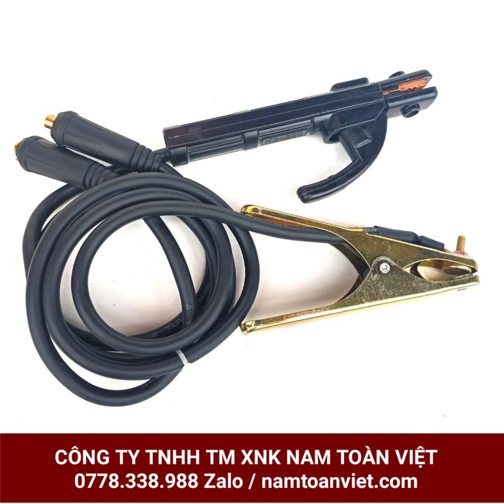 BỘ DÂY KÌM HÀN 5 MÉT KẸP MÁT 2 MÉT GIẮC CẮM NHỎ DÂY 16MM