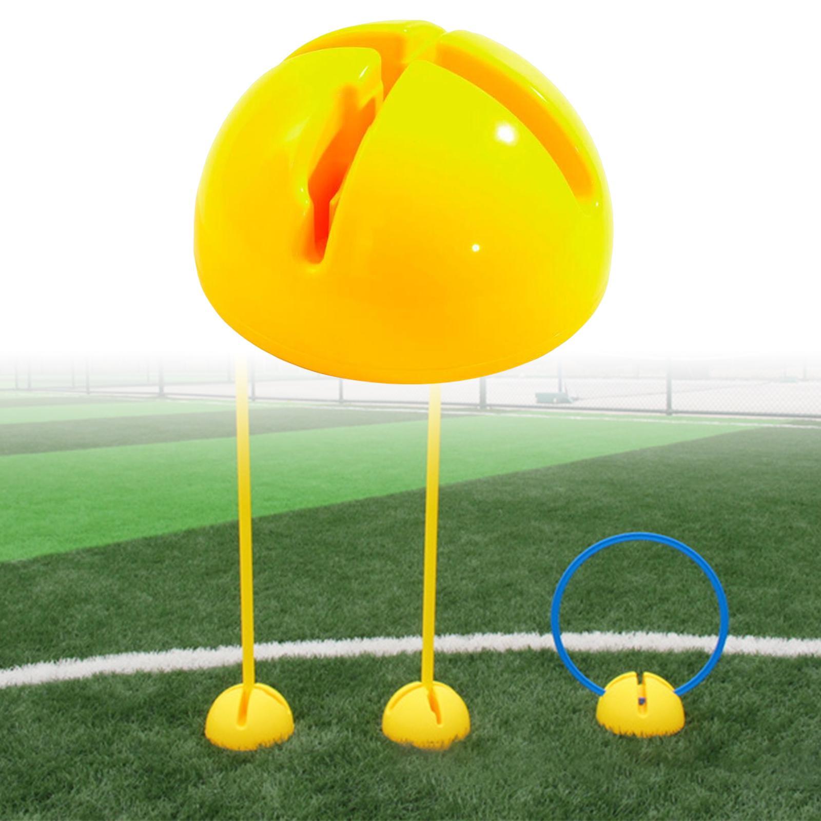 Soccer Training Cones for Outdoor Activity Yellow
