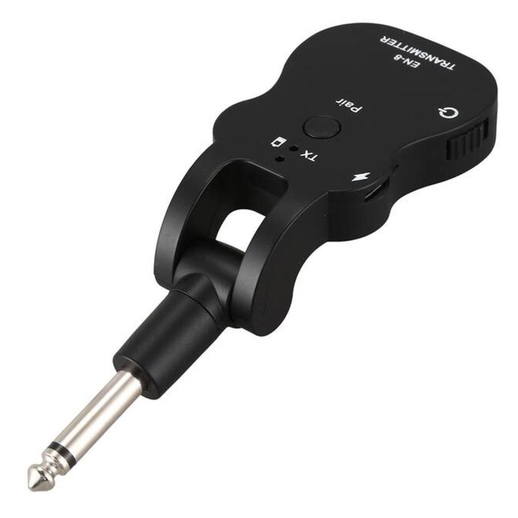 2.4G Guitar Wireless System Transmitter Receiver 30m Transmission Range 20-20khz