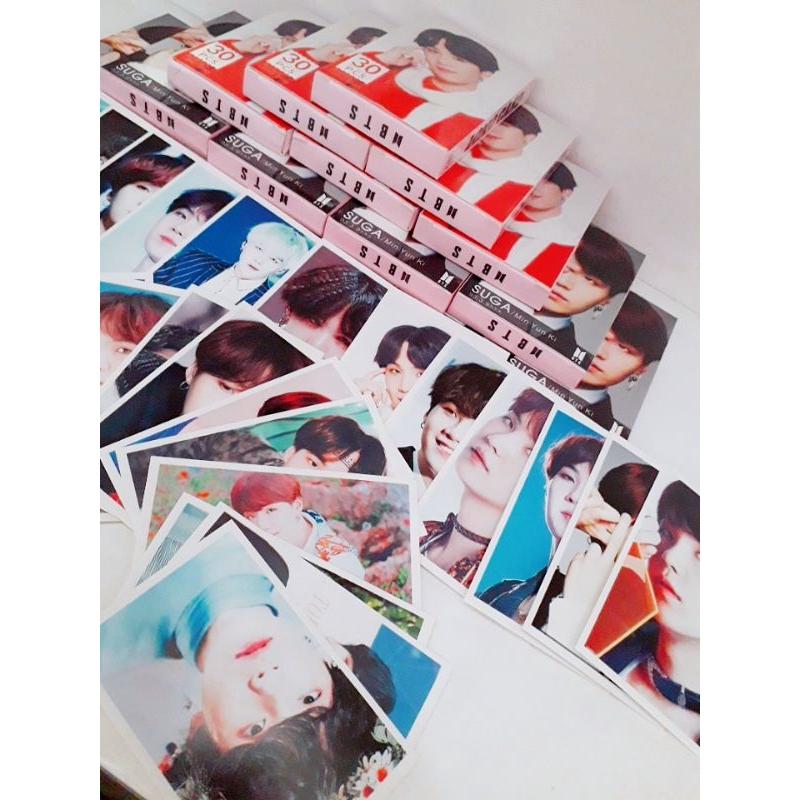 Hộp Lomo Card Suga 30 tấm hình Mẫu Mới Nhất