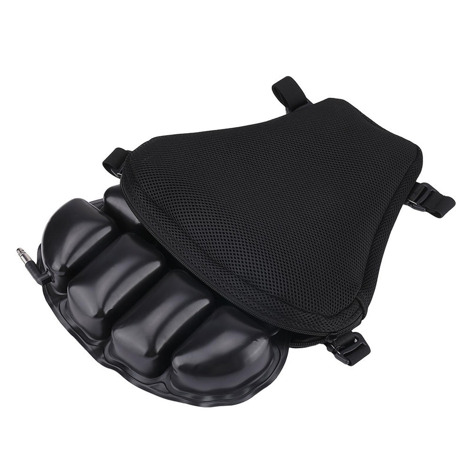 Motorcycle Seat Cushion, with Seat Cover, Inflatable for Motorbike Durable