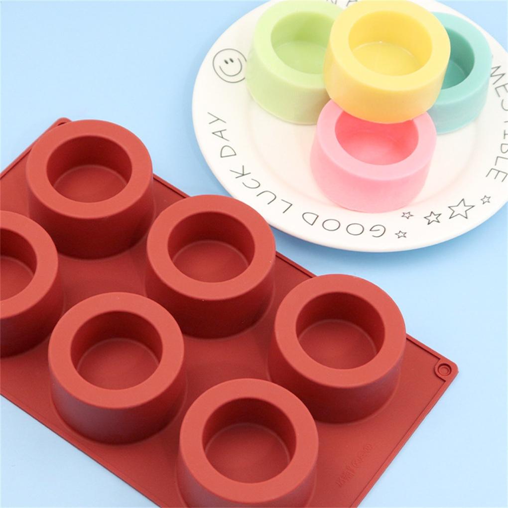 Silicone Muffin Cups Heat-Resistant Non-Stick Mold Portable Reusable Flexible Cupcake Tray DIY Food Roasting Oven