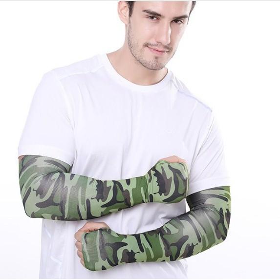 Tay Áo Chống Năng - Găng Tay Chống Nắng Hàn Quốc Có Khe Sỏ Ngón