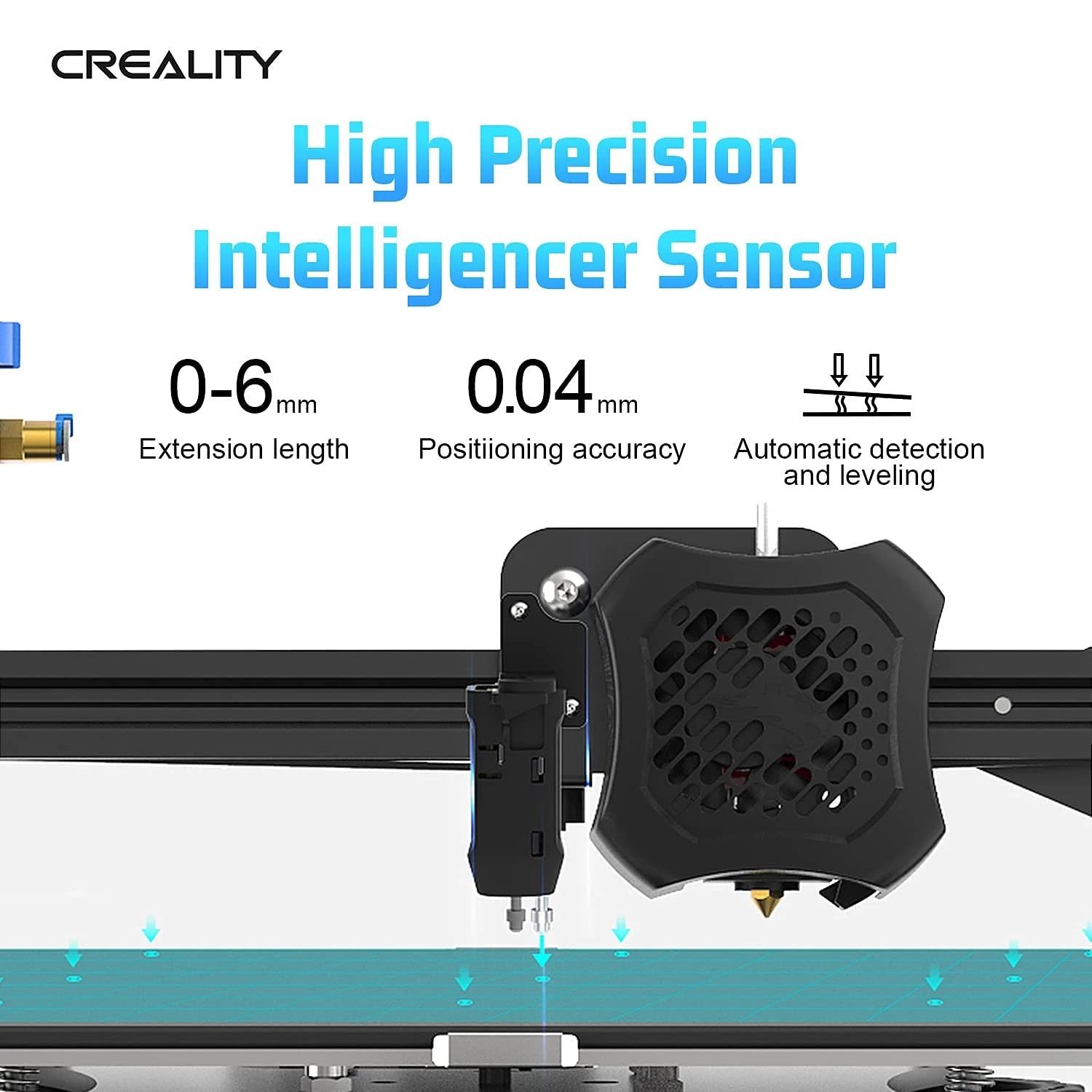 Máy in 3D CREALITY CR Cảm biến cảm ứng Bộ cân bằng tự động 32Bit Tấm giá đỡ cho các bộ phận Ender-3/Ender-3 V2/Ender-3 Pro