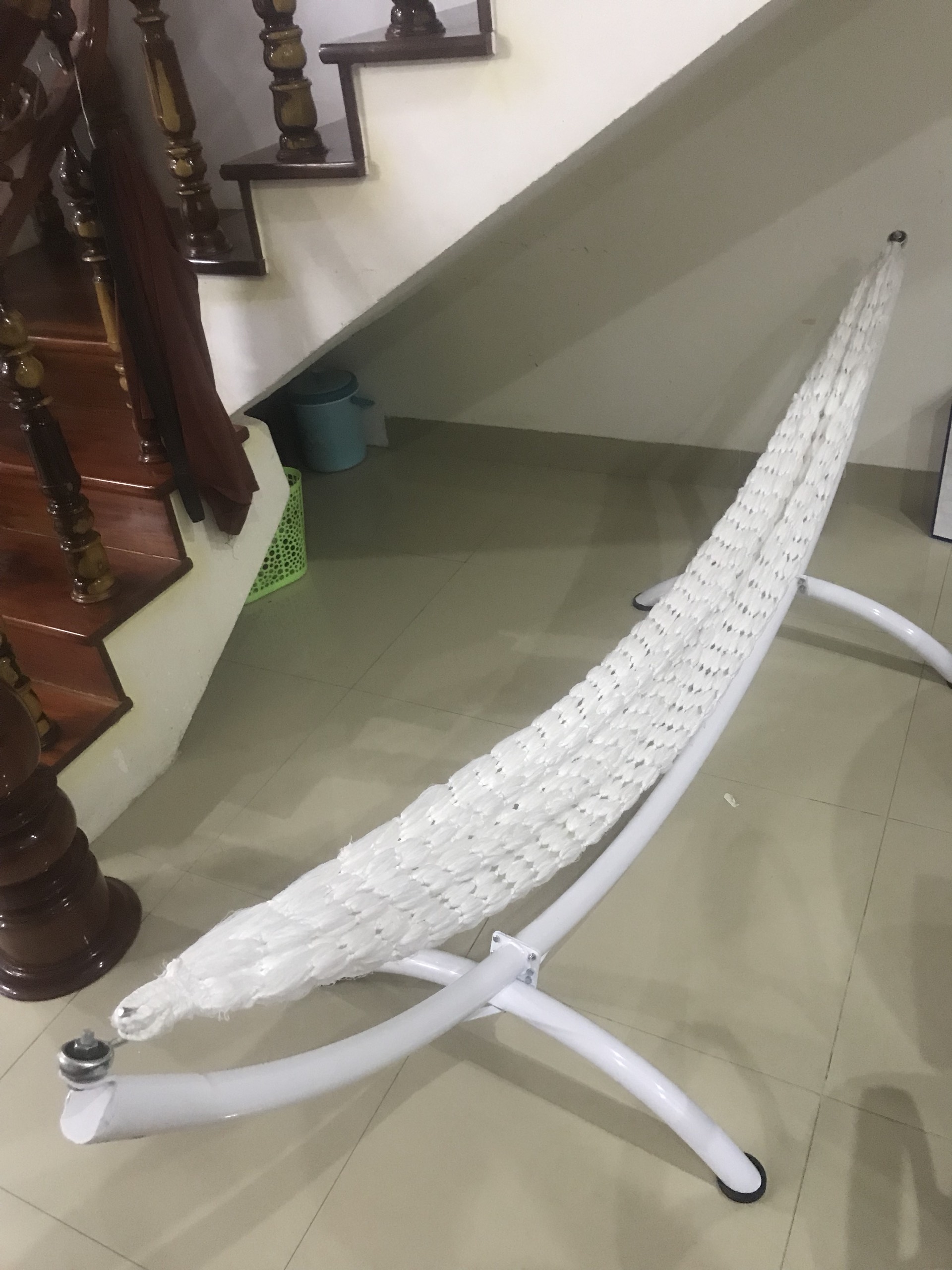 Lưới Võng Sợi Tơ Handmade Dài 2m2 Treo Khung Mai Cao