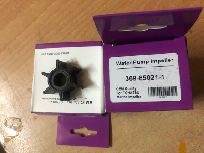 Cánh quạt cano Mercury 47-16154, Tohatsu 369-65021