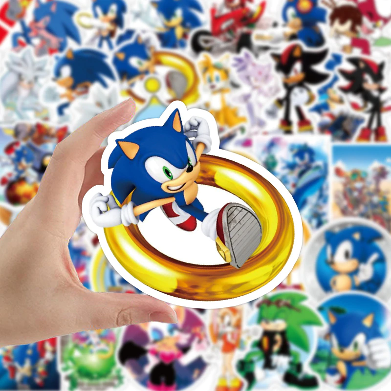 Set 60 Sticker Sonic The Hedgehog- Nhím Sonic