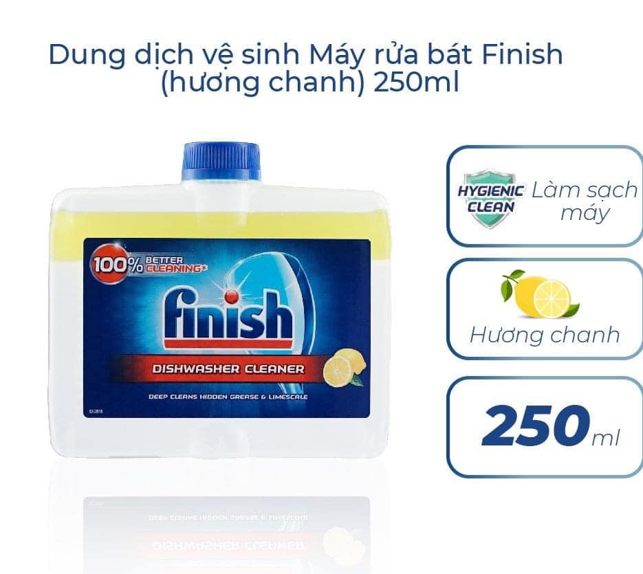 vệ sinh máy rửa bát nhanh, sạch, hết mùi hôi 250ml (mẫu mới)