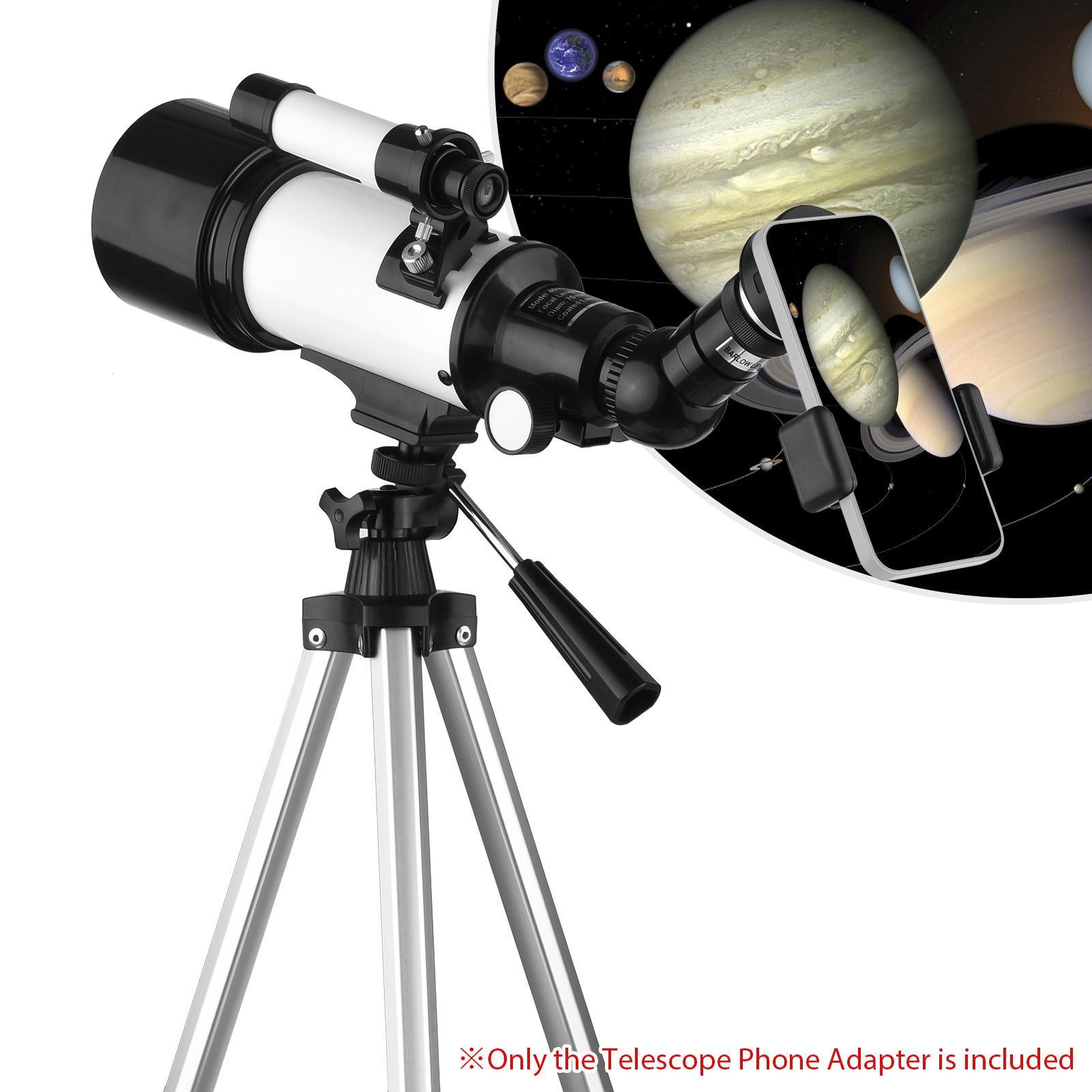 Telescope Phone Adapter Universal Smartphone Mount for Binoculars Monocular Microscope Spotting Scope Telescope