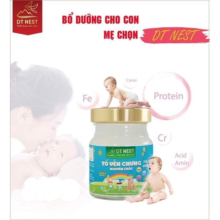 Tổ Yến chưng nguyên chất cho trẻ em DT (Hũ 70ml)