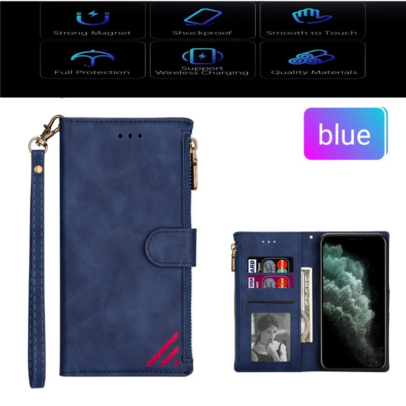 Bao Da Nắp Gập Có Ngăn Đựng Thẻ Cho Samsung Note20 Ultra Note10 Plus Lite / A81 Note 9 8 A72 A52 A32 5g