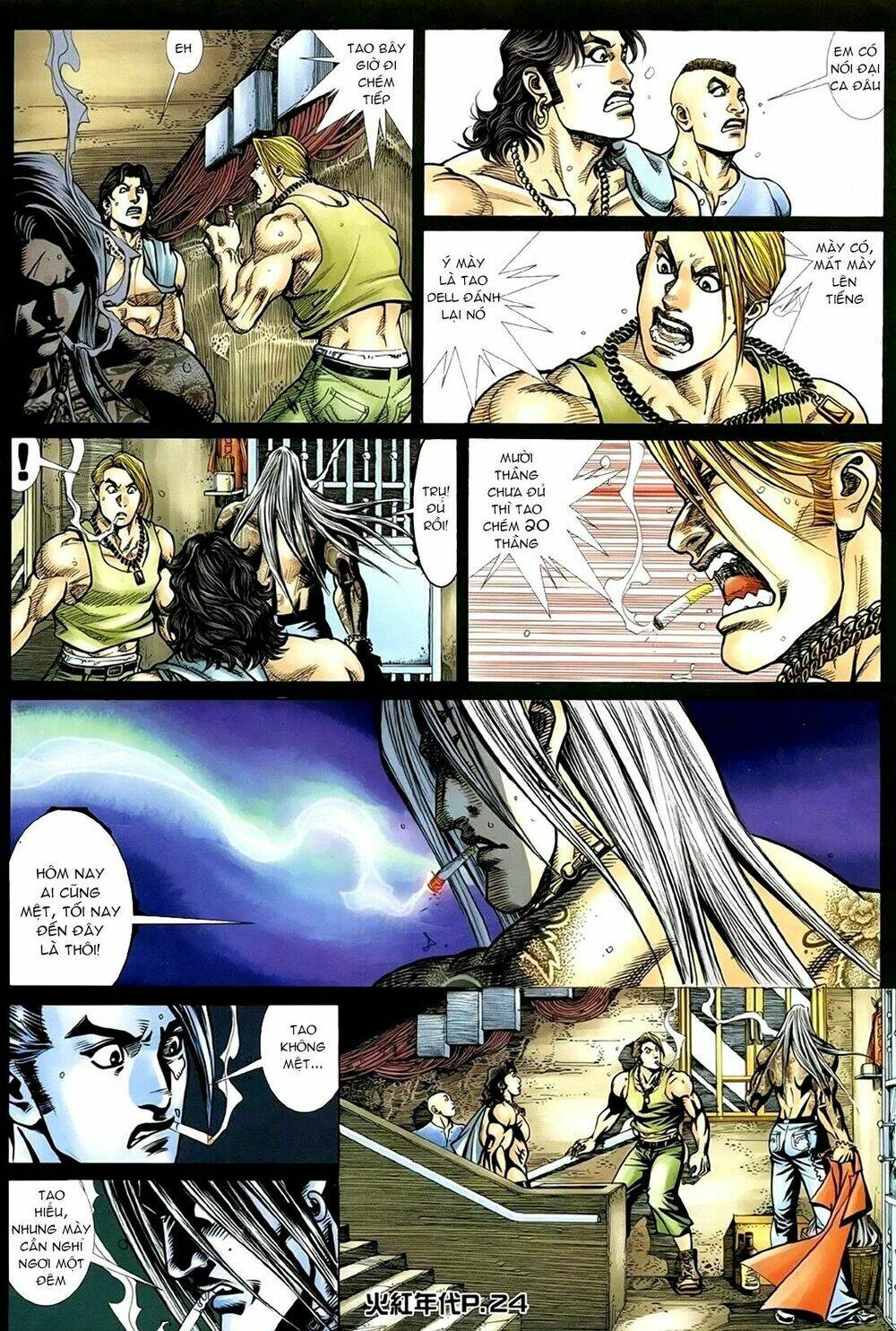 hỏa hồng niên đại hắc cốt đường chapter 157 20