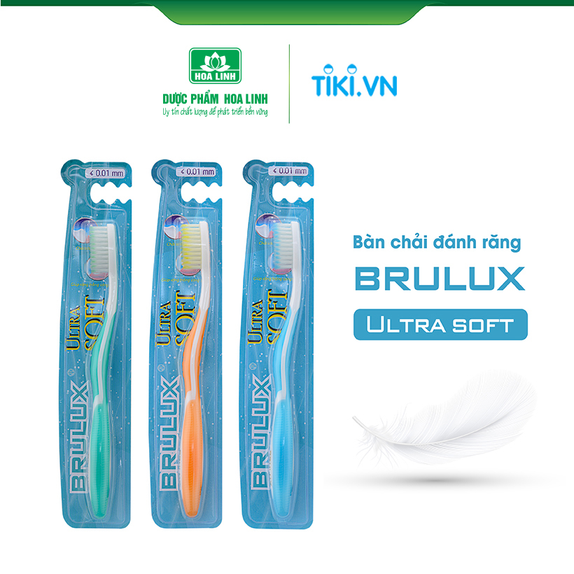 Bàn chải đánh răng Brulux Ultra Soft màu ngẫu nhiên