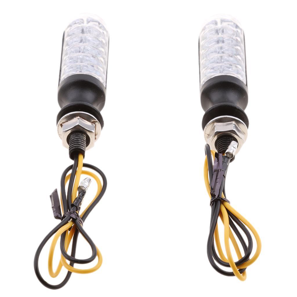Universal Motorcycle LED Amber  Indicator Light Blinker