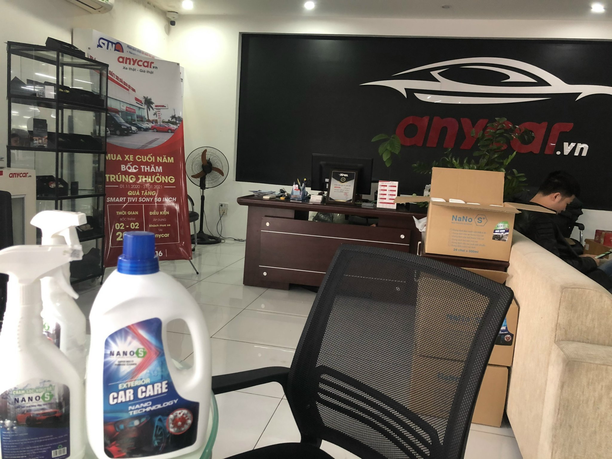 Nước rửa xe ôtô Nano S* Car Care - Chăm sóc Ngoại thất xe, Nano Bạc diệt khuẩn, hương thơm nước hoa 1 lít