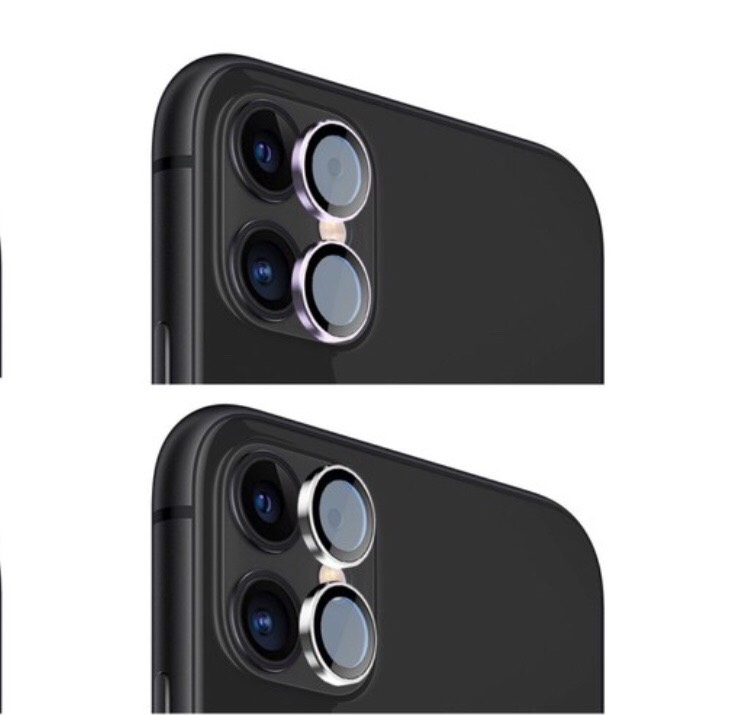 Bộ 2 Vòng Bảo Vệ Camera IPhone 11 - Chống Bụi, Hạn Chế Vân Tay & Mờ Camera - Bảo vệ toàn diện.