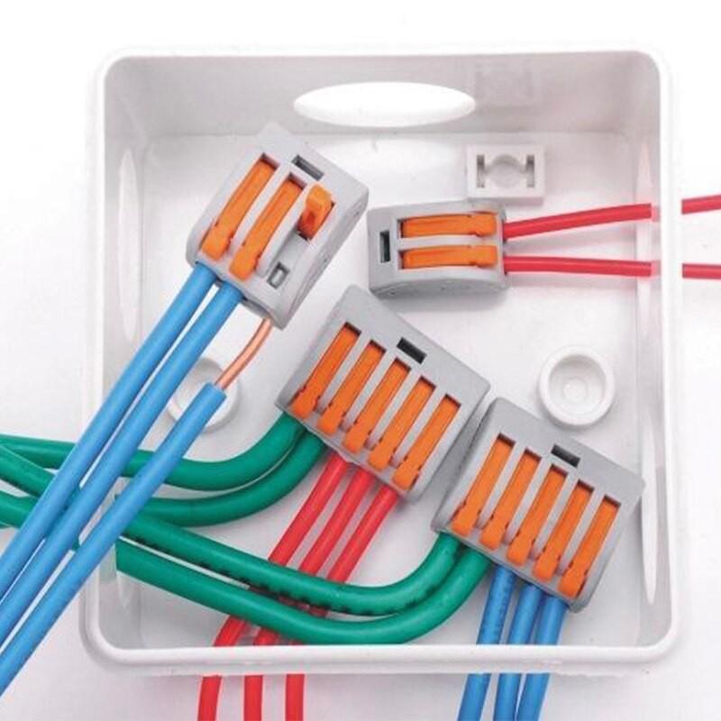 5 Cút nối dây điện KV774 -415 Wago nối 5 dây đơn
