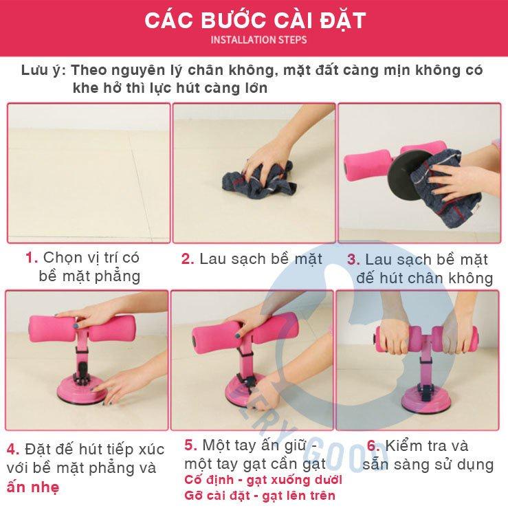 Dụng Cụ Tập Cơ Bụng Chữ T cho eo thon dáng đẹp - Hàng chính hãng TRVS