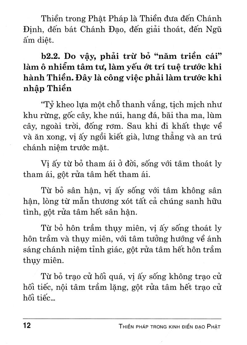 Thiền Pháp Trong Kinh Điển Đạo Phật