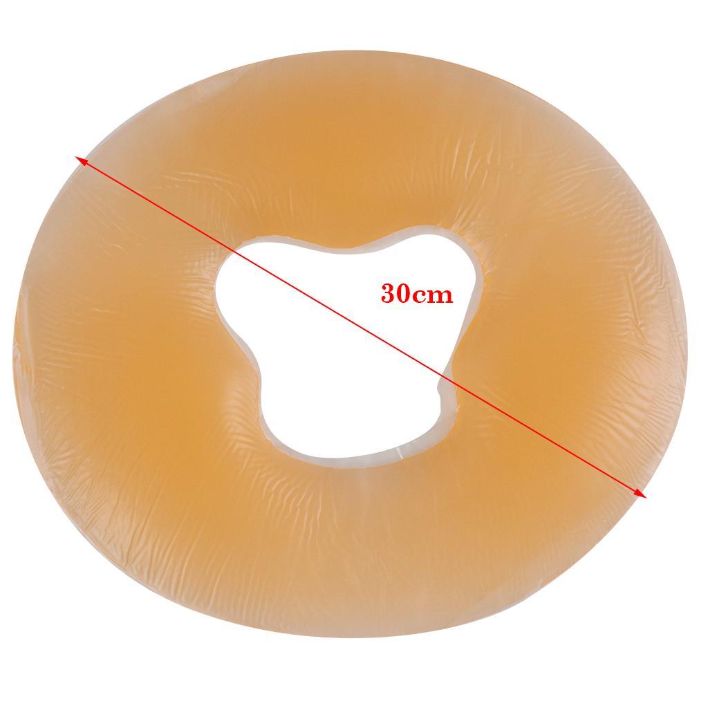 Massage Silicone Spa Headrest Pillow Round