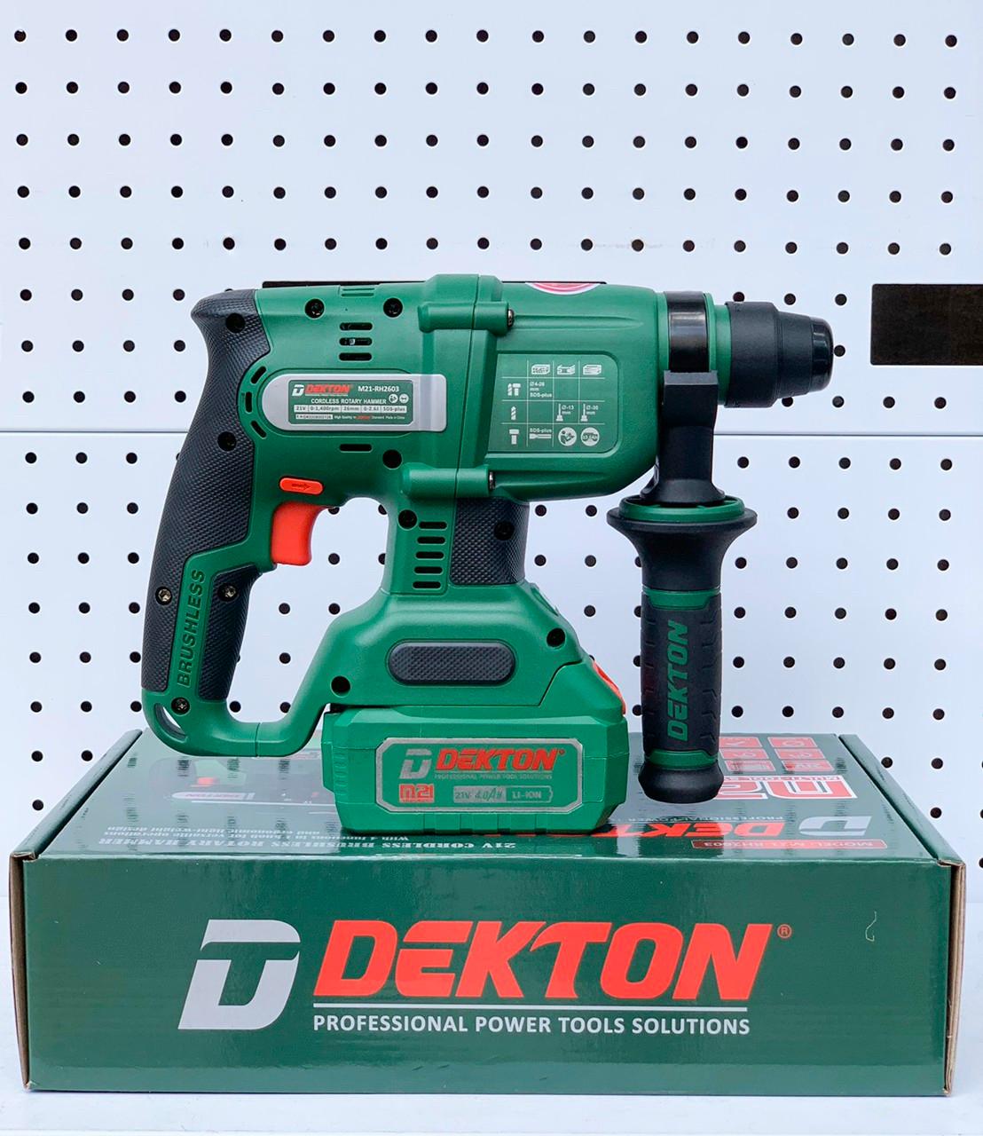 MÁY KHOAN BÊ TÔNG DÙNG PIN 21V DEKTON M21-RH2603 - HÀNG CHÍNH HÃNG