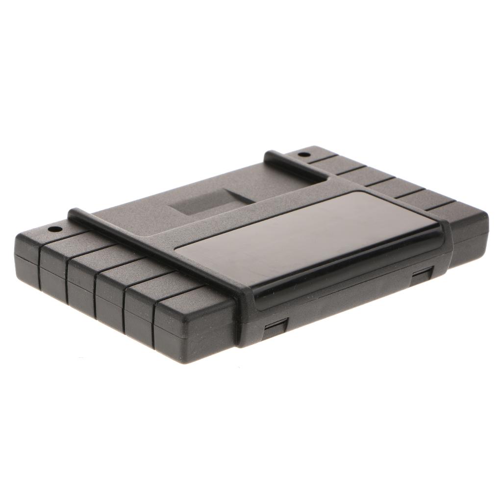 Video Game Replaceable Plastic Cassette Shell Box Cover for Super Nintendo Entertainment System