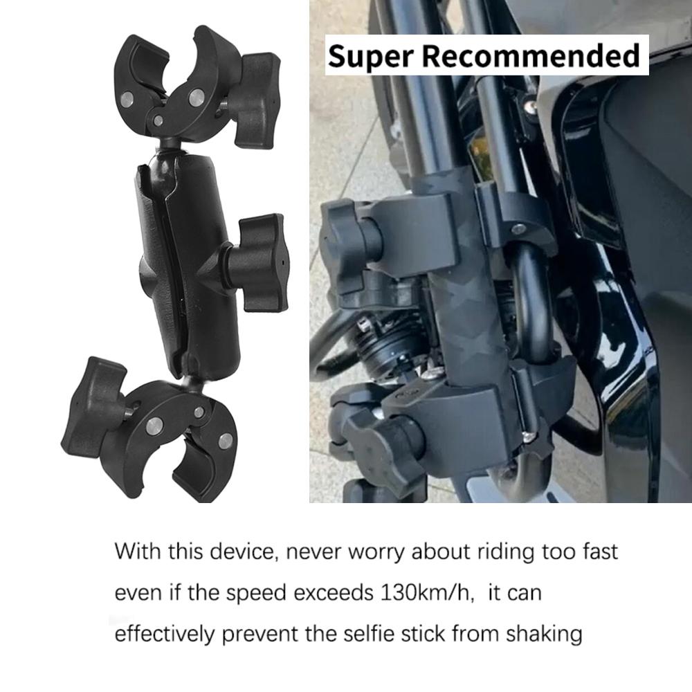 TUYU Xe Đạp Xe Máy Gậy Selfie Vô Hình Monopod Tay Lái Gắn Giá Đỡ Cho GoPro Max 10 DJI Insta360One X2 X3 R Phụ Kiện