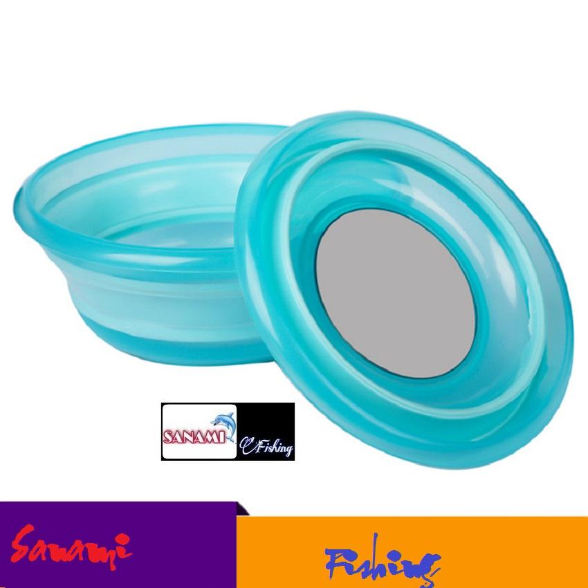 Bát Trộn Mồi Câu Cá Silicon Chuyên Dụng Sanami Fishing Store Có Thể Thu Gọn Chuyên Dụng Câu Đơn Câu Đài Cao Cấp HPK-9