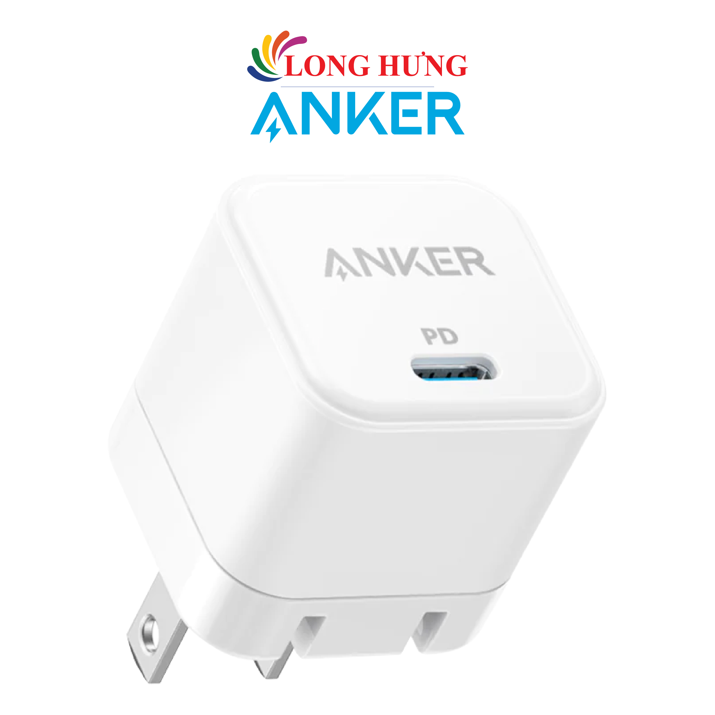 Cốc sạc Anker PowerPort III 1Type-C 20W PD Cube A2149 - Hàng chính hãng