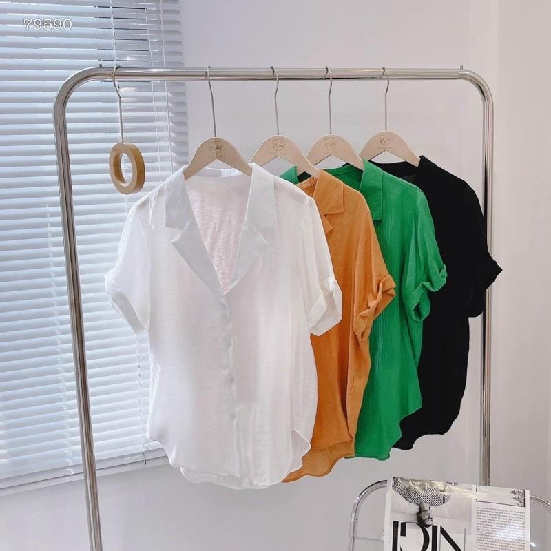 ÁO SƠ MI CỔ VEST