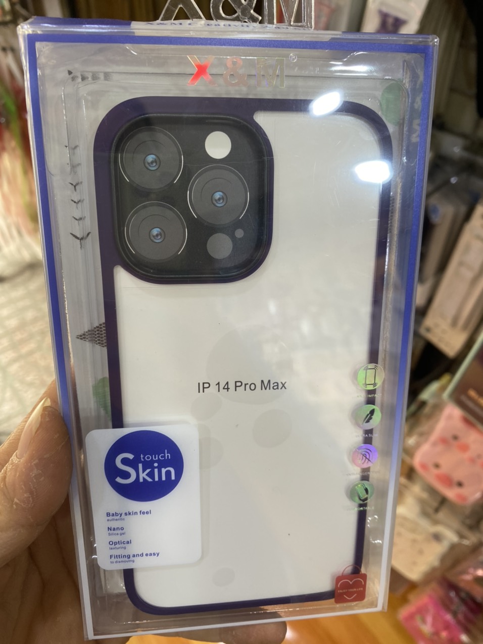 Ốp lưng cao cấp dành cho iphone 14 promax - Hàng Chính Hãng