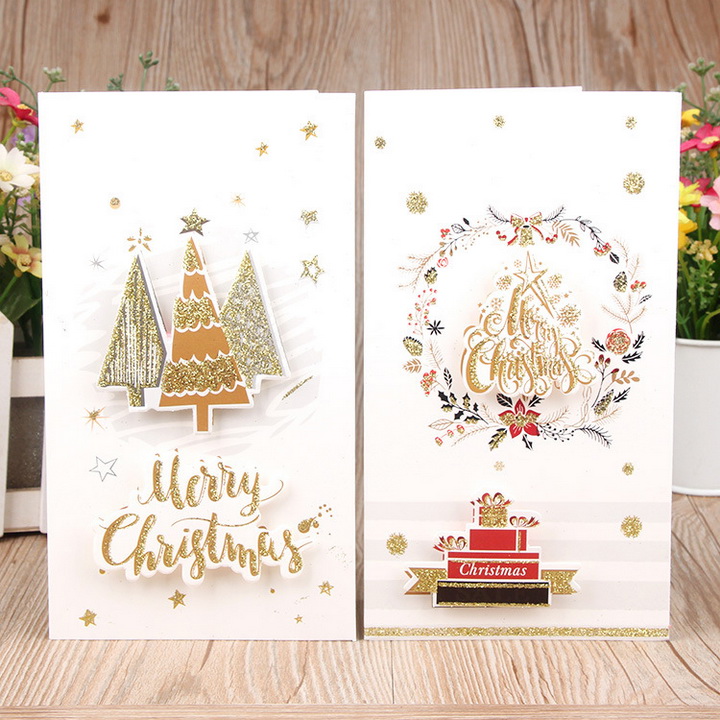 Thiệp Giáng Sinh Noel Merry Christmas Mẫu Ngẫu Nhiên