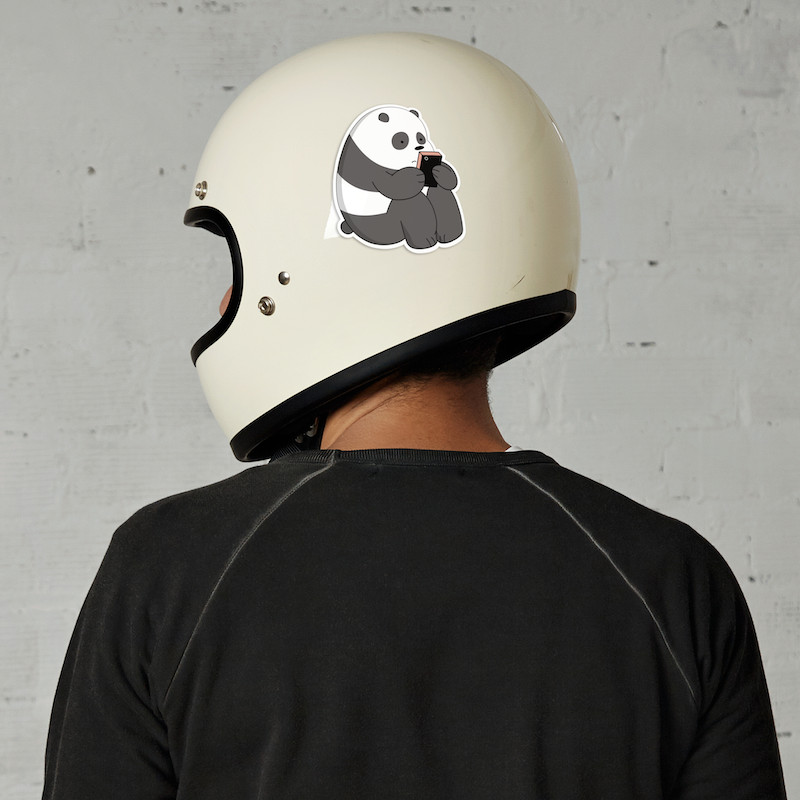 Gấu Trúc Panda - Single Sticker hình dán lẻ We Bare Bears