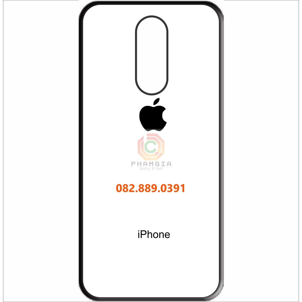 Ốp lưng giả iPhone cho Oppo R17 pro mặt lưng bóng đẹp