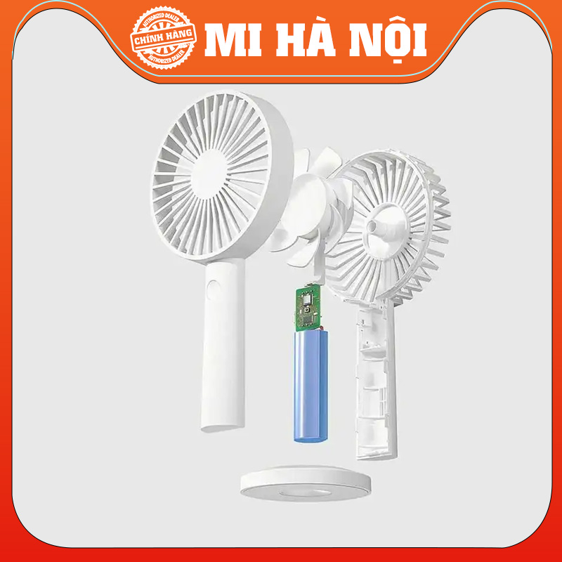 Quạt tích điện cầm tay Xiaomi Qualitel ZS6001- hàng chính hãng