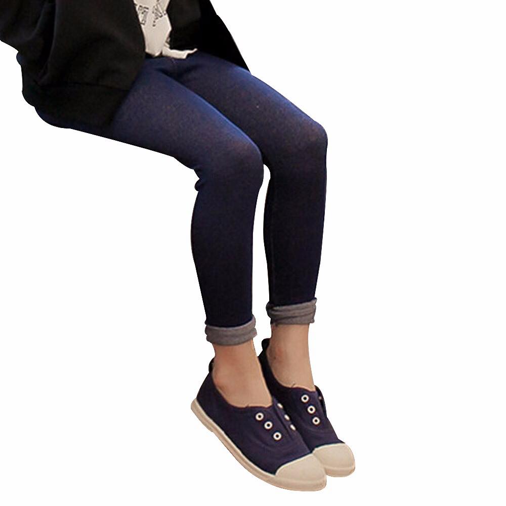 Quần legging giả jean cho trẻ em