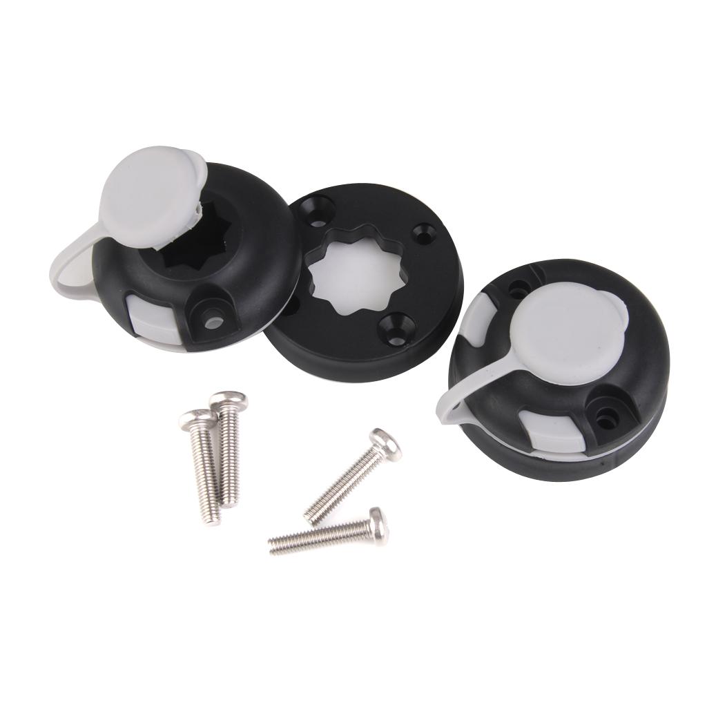 AlumInum Alloy Mounting Track Fishing Mount Base Tackle Kit Accessory for Canoeing Kayak