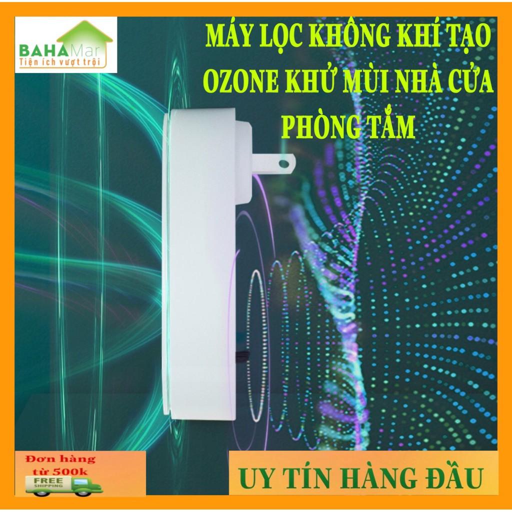 MÁY LỌC KHÔNG KHÍ TẠO OZONE KHỬ MÙI NHÀ CỬA PHÒNG TẮM &quot;BAHAMAR&quot; tỏa ion âm làm sạch không khí cho trong sạch và khử mùi