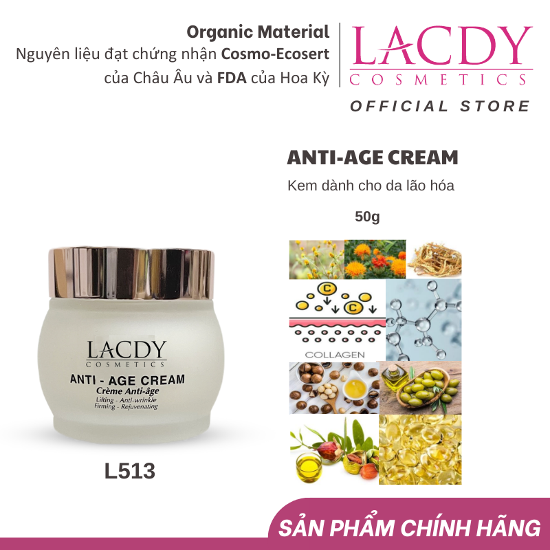 Kem dành cho da lão hoá - L513 ANTI-AGE CREAM 50g