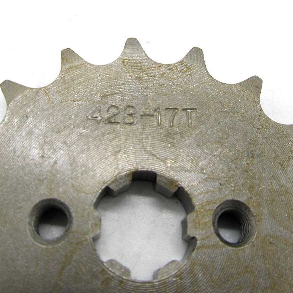 2X 17 17mm Front Sprocket Cog for 50/70/110/125/150cc Dirt
