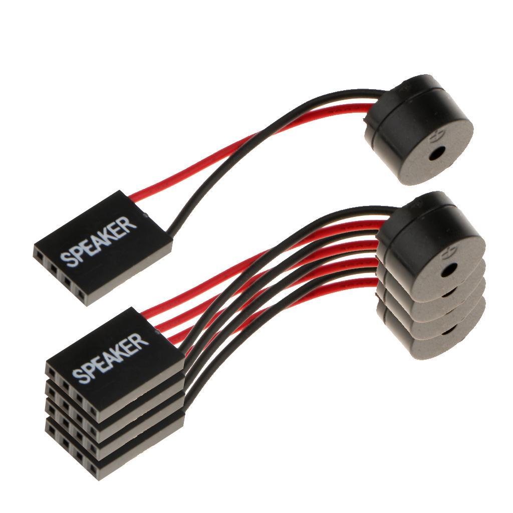 5x Motherboard Beep Code Audio Internal PC Case Speaker Buzzer for Laptop
