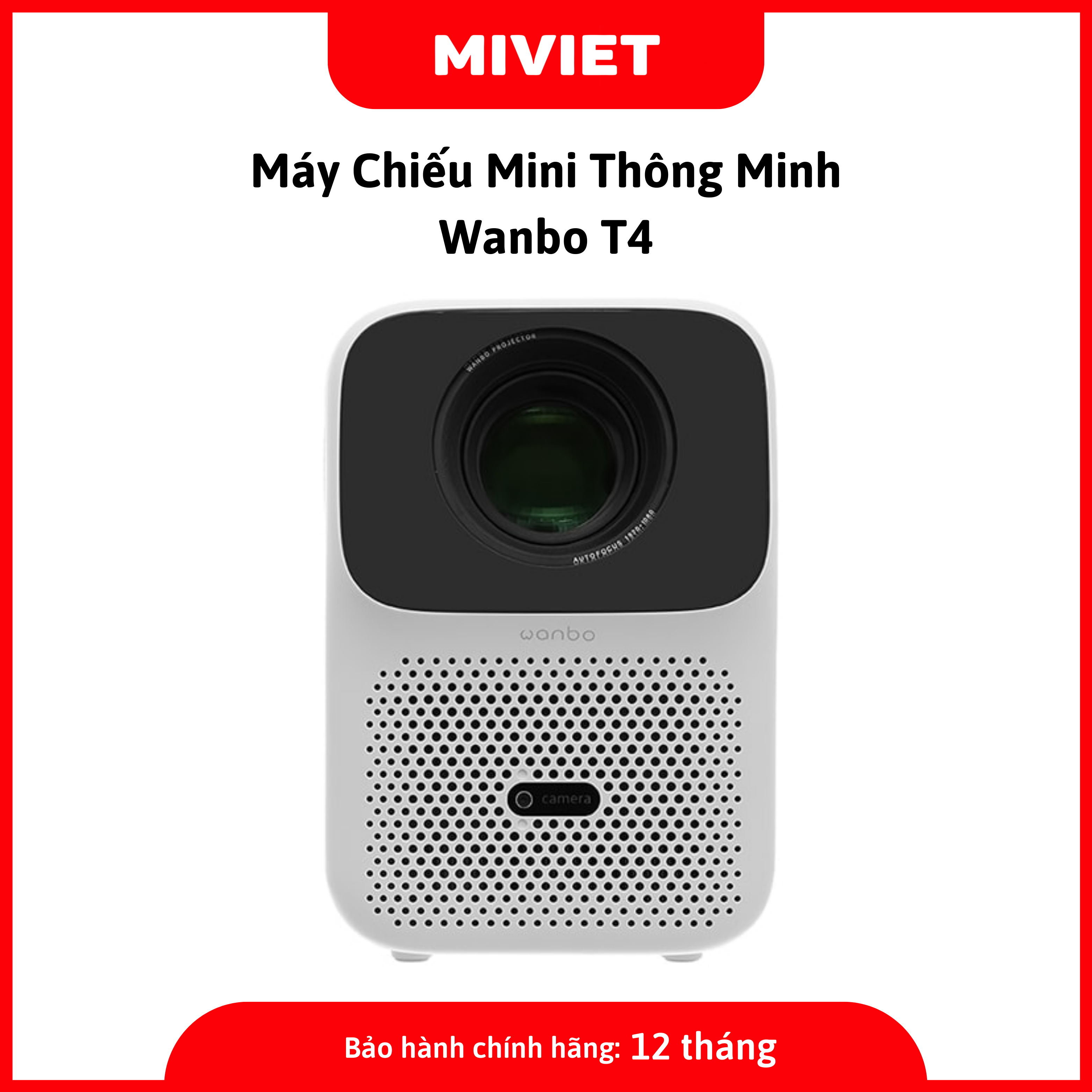 Máy Chiếu Mini Thông Minh Wanbo T4 - Hàng Chính Hãng