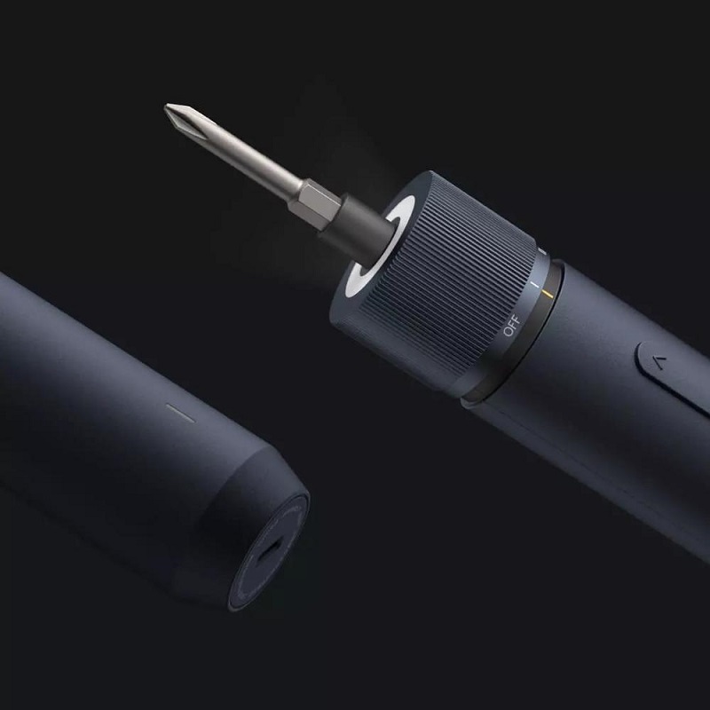 Xiaomi HOTO Tua vít điện tay cầm thẳng 3 tốc độ có thể sạc lại với hộp lưu trữ 12 bit