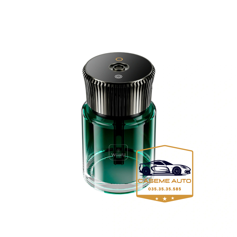 Máy Khuếch Tán Tinh Dầu Ô Tô Wi WU Bloom 600 – Đèn Galaxy Sang Trọng, Dung Tích 160ml, Khử Mùi &amp; Tạo Hương Thơm Cao Cấp - Hàng Chính Hãng